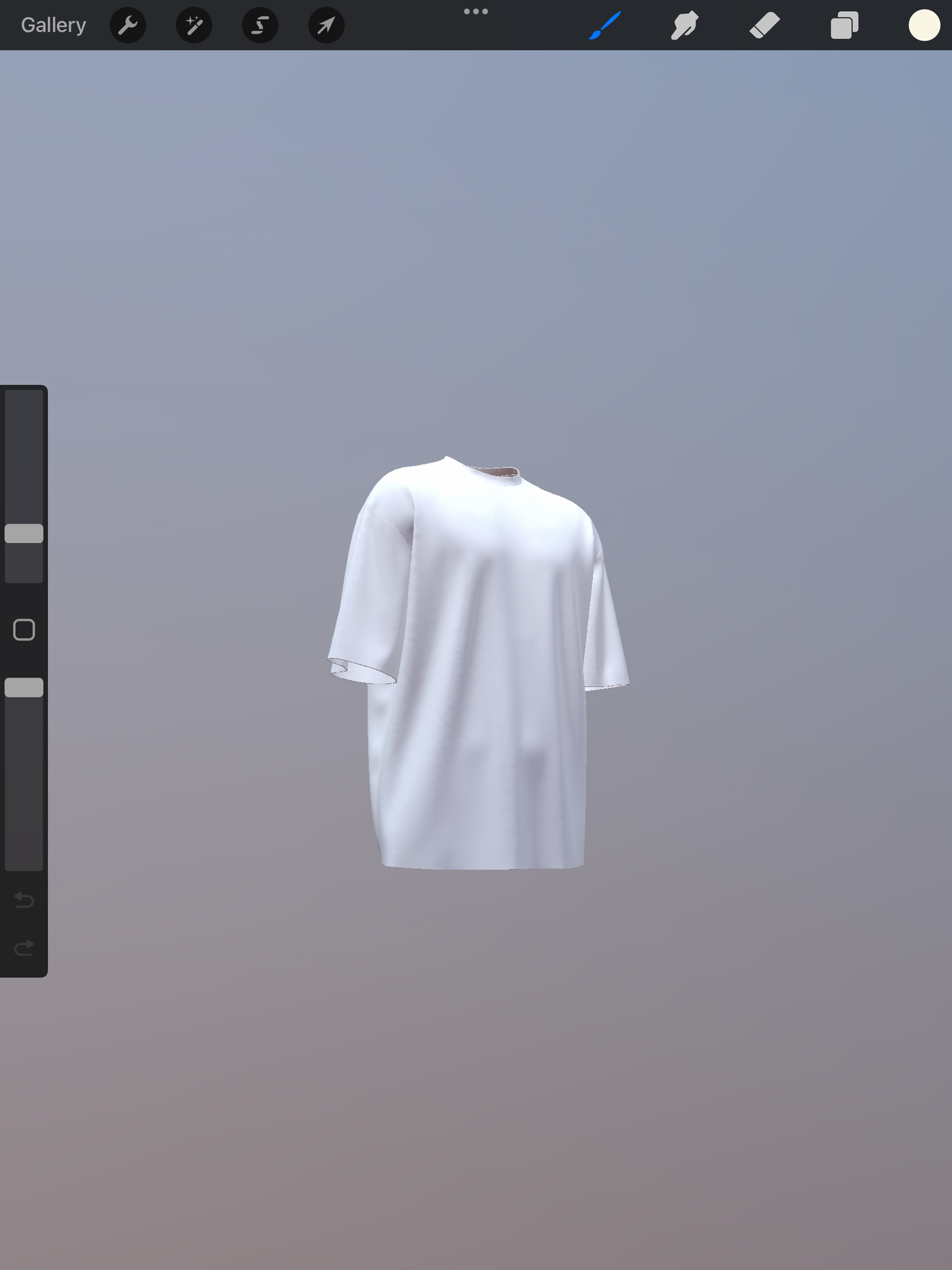 3D Oversized Shirt file with textures