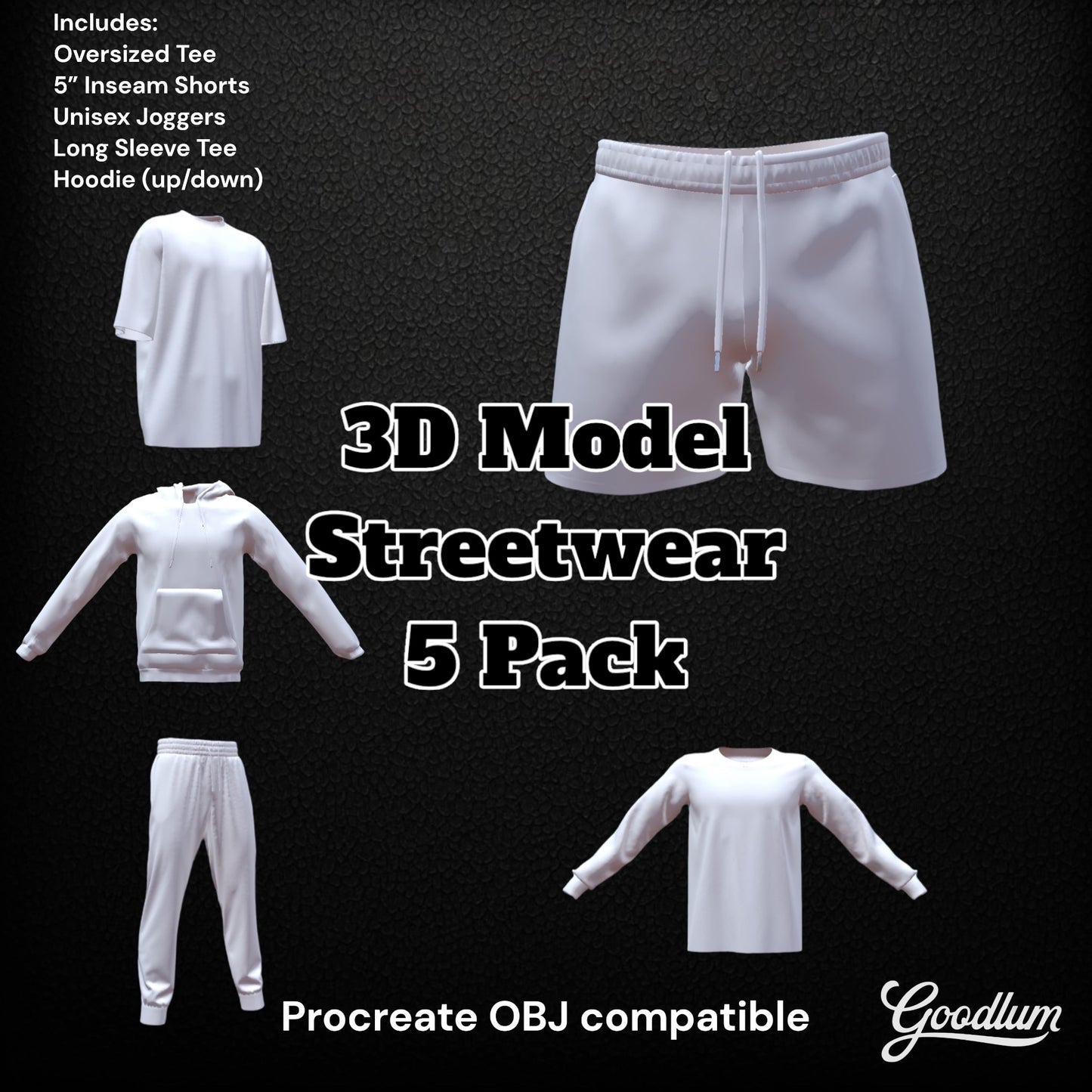 3D Streetwear Pack (5)