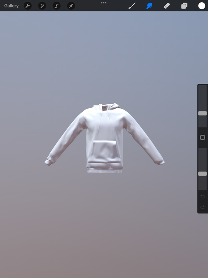 3D Hoodie with textures